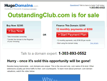 Tablet Screenshot of outstandingclub.com